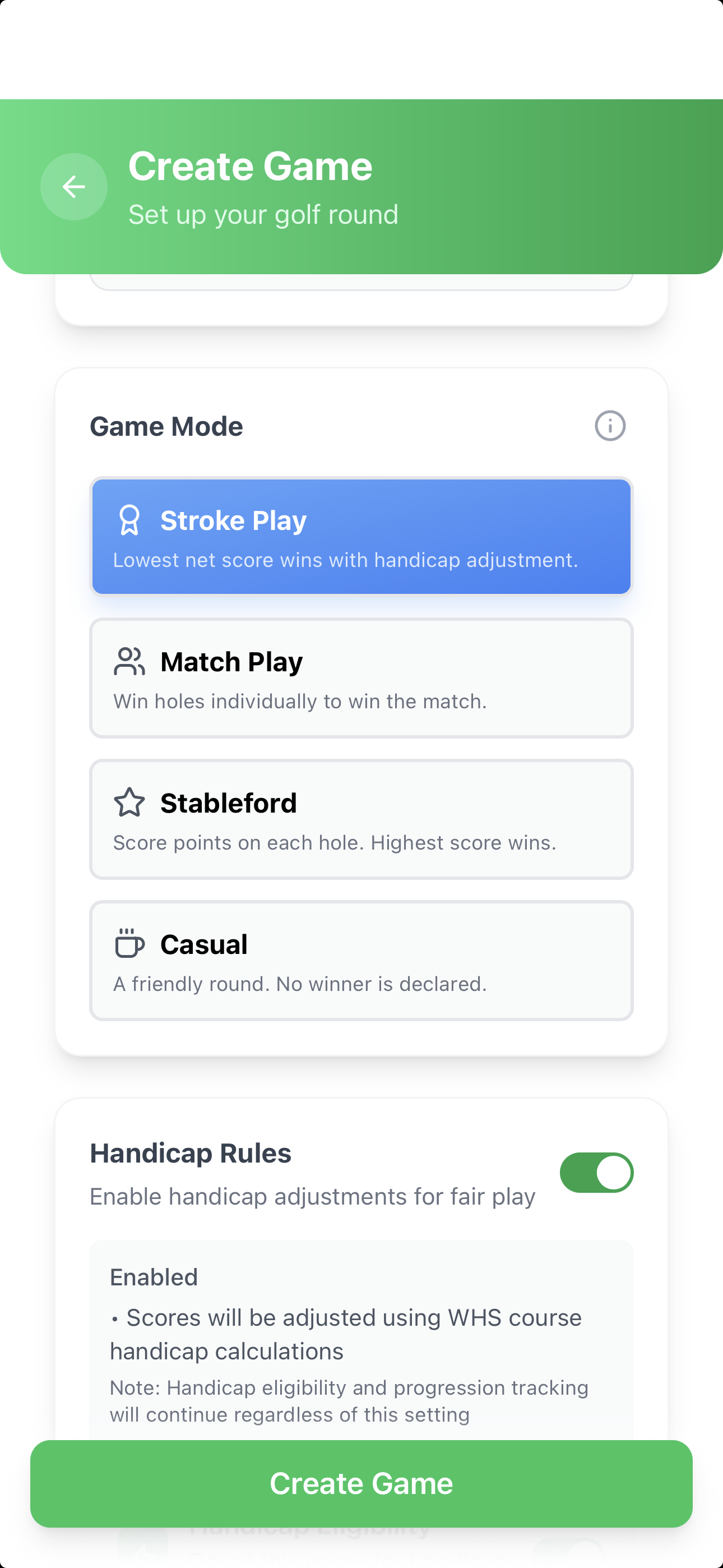 Mode Select