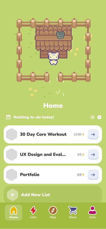 Home Screen